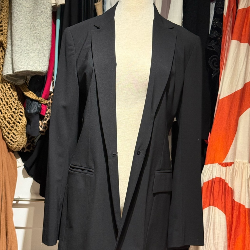 Babaton Midnight Black Blazer Jacket